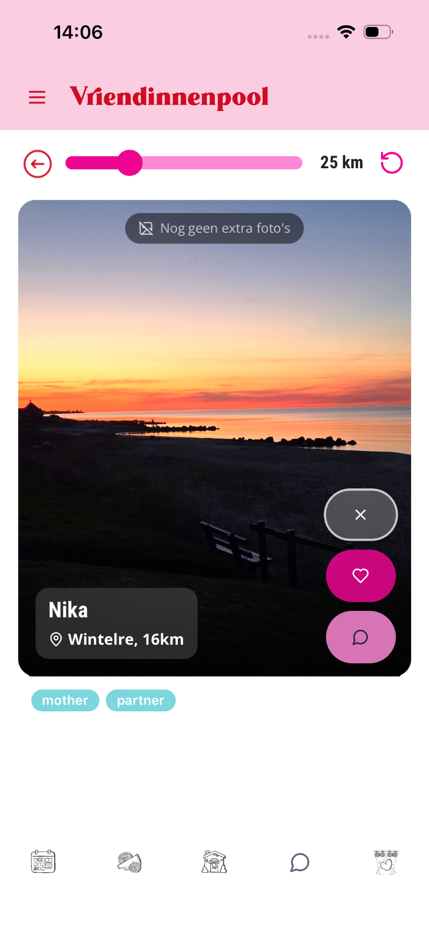Vriendinnenpool-profiel Nika uit Wintelre op 16 km met badges mother en partner